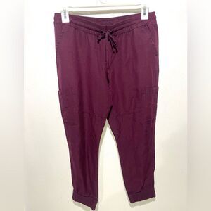 Old Navy Linen Pants Pull on pants Resort jogger red Lagenlook Women’s M